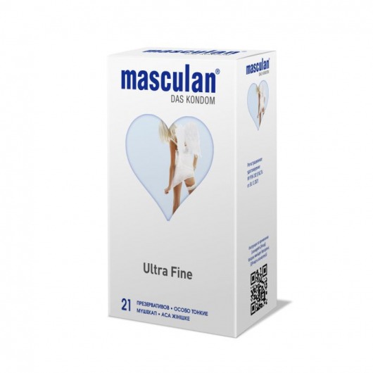 Особо тонкие презервативы Masculan Ultra Fine - 21 шт. - Masculan - купить с доставкой в Ангарске