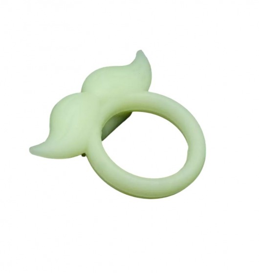 Люминесцентное эрекционное виброкольцо Hipster - Clara Morgane - в Ангарске купить с доставкой