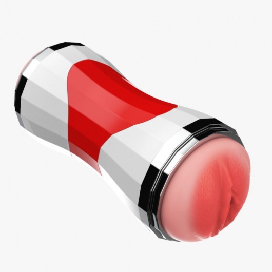 Двусторонний мастурбатор в колбе Power Grip Cup - вагина и ротик - Boys of Toys - в Ангарске купить с доставкой