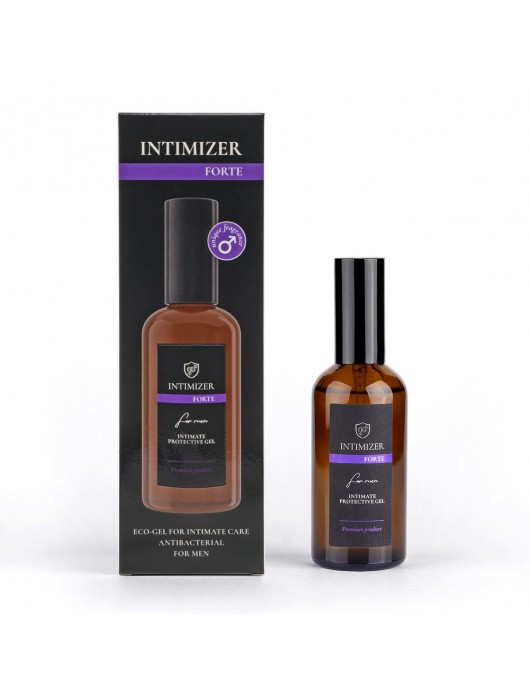 Мужской антибактериальный эко-гель для интимного ухода Intimizer Forte - 100 мл. - Intimizer - купить с доставкой в Ангарске