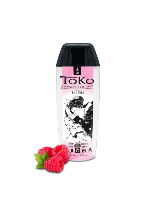 Интимная смазка TOKO Aroma Raspberry Feeling с ароматом малины - 165 мл. - Shunga - купить с доставкой в Ангарске