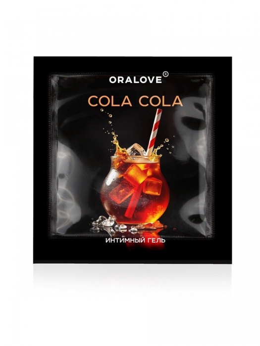 Саше съедобной оральной смазки OraLove с ароматом колы - 3 гр. - Биоритм - купить с доставкой в Ангарске