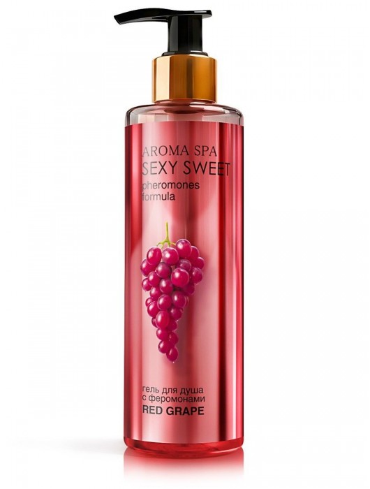 Гель для душа с феромонами и ароматом винограда Red Grape - 200 мл. -  - Магазин феромонов в Ангарске