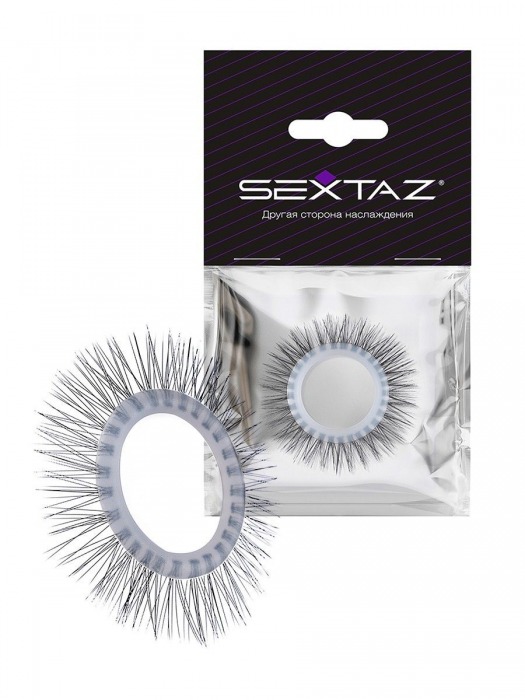 Круглое эрекционное кольцо с «ресничками» - Sextaz - в Ангарске купить с доставкой