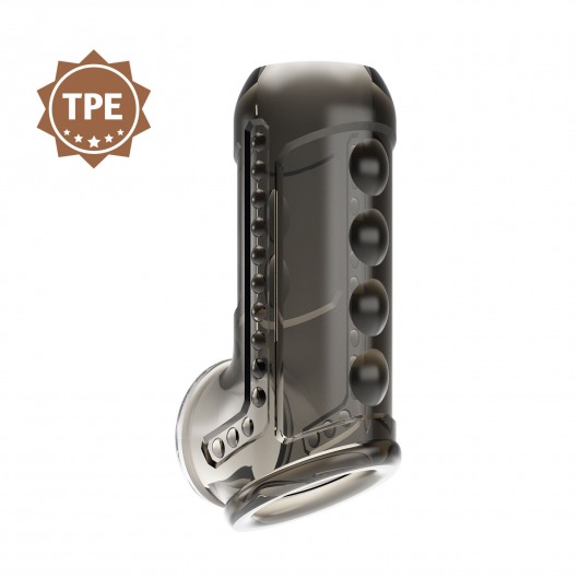 Дымчатая насадка на пенис Farrel - Baile - в Ангарске купить с доставкой