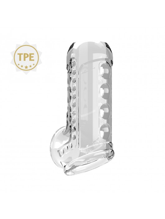 Прозрачная насадка на пенис Farrel - Baile - в Ангарске купить с доставкой