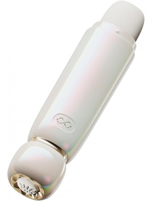 Бежевый вакуумный стимулятор клитора Lia - Zalo