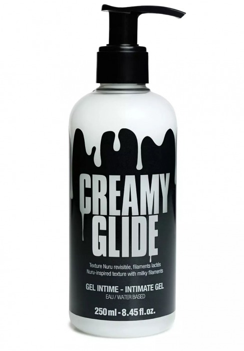 Лубрикант на водной основе Creamy Glide с консистенцией спермы - 250 мл. - Strap-on-me - купить с доставкой в Ангарске
