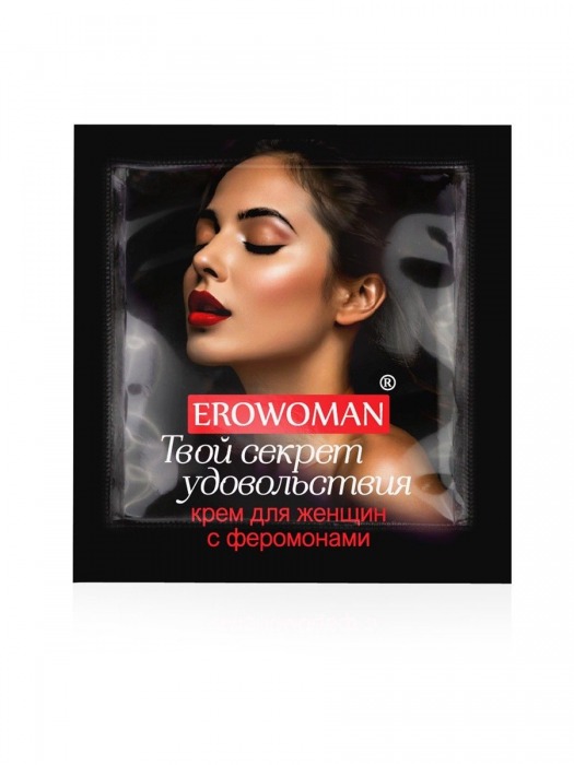 Женский возбуждающий крем с феромонами EroWoman - 1,5 гр. - Биоритм - купить с доставкой в Ангарске