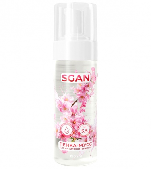Пенка-мусс для интимной гигиены SGAN с пребиотиками - 150 мл. - SGAN - купить с доставкой в Ангарске