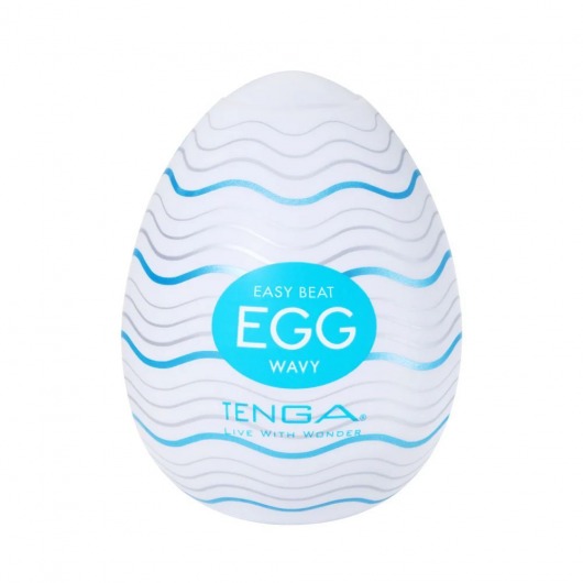 Мастурбатор-яйцо Tenga Egg Wavy - Tenga - в Ангарске купить с доставкой