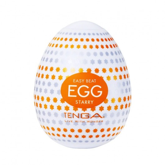 Мастурбатор-яйцо Tenga Egg Starry - Tenga - в Ангарске купить с доставкой