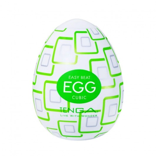 Мастурбатор-яйцо Tenga Egg Cubic - Tenga - в Ангарске купить с доставкой