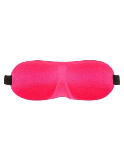 Розовая глухая маска на резинке - Sitabella - купить с доставкой в Ангарске