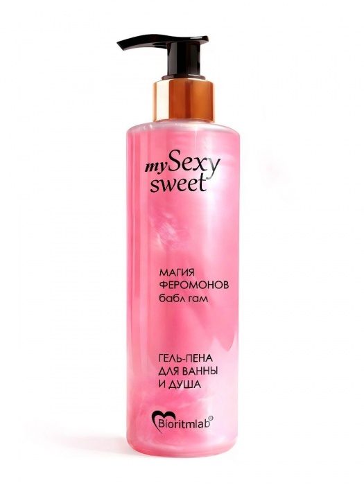 Гель-пена для ванны и душа Sexy Sweet с феромонами и ароматом бабл-гам - 200 мл. -  - Магазин феромонов в Ангарске