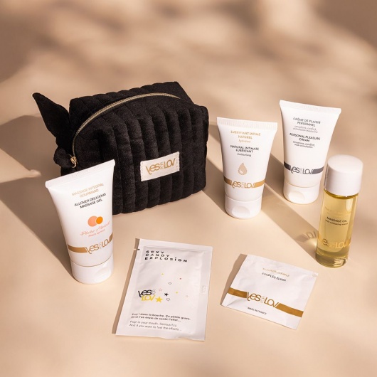 Набор YESforLOV La Trousse Enchantée в черной косметичке - YESforLOV - купить с доставкой в Ангарске