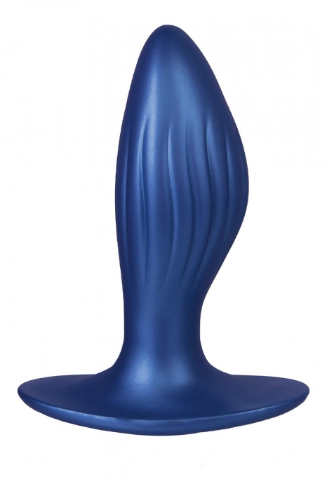 Синяя анальная пробка G Stuck Silicone Anal Plug - 12,5 см. - NMC