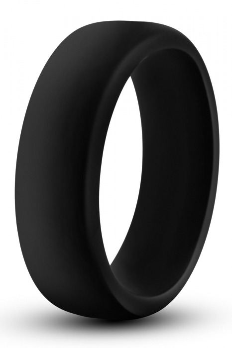 Черное эрекционное кольцо Silicone Go Pro Cock Ring - Blush Novelties - в Ангарске купить с доставкой