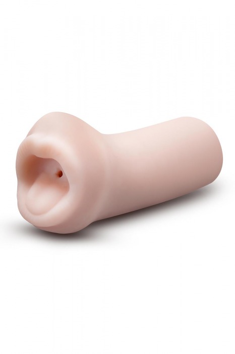 Телесный мастурбатор-ротик Candi - Blush Novelties - в Ангарске купить с доставкой