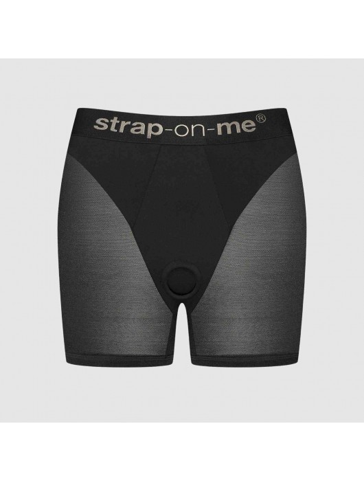 Трусики-шорты для фиксации насадок Strap-on-me Harness Lingerie Halo - size S - Strap-on-me - купить с доставкой в Ангарске