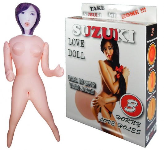 Надувная секс-кукла Suzuki - Boys of Toys - в Ангарске купить с доставкой