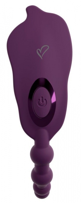 Фиолетовый вибратор для ношения в трусиках ARIVA RC Panty Vibrator - Orion