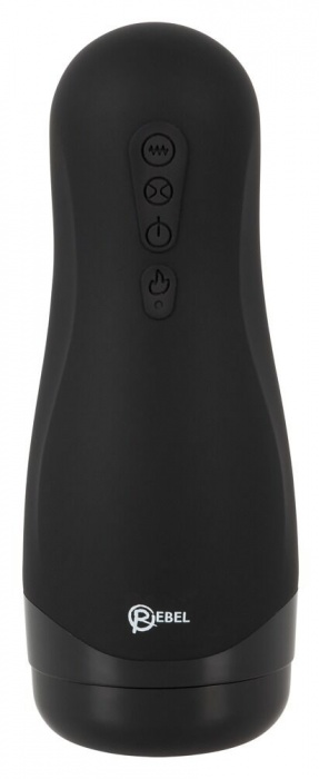 Черный вибромастурбатор с подогревом Masturbator with 3 Functions - Orion - в Ангарске купить с доставкой