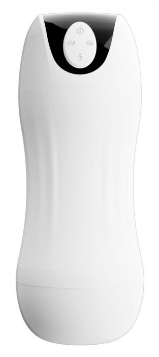 Белый мастурбатор Masturbator with 2 functions - Orion - в Ангарске купить с доставкой