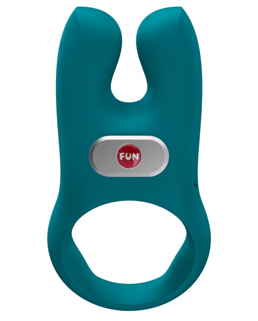 Зеленое эрекционное виброкольцо Nos - Fun Factory - в Ангарске купить с доставкой