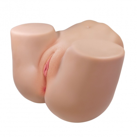 Телесный мастурбатор Julia с 2 любовными тоннелями - Baile - в Ангарске купить с доставкой