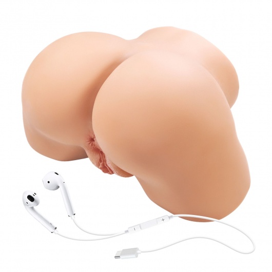 Телесный мастурбатор Olivia с 2 любовными отверстиями - Baile - в Ангарске купить с доставкой