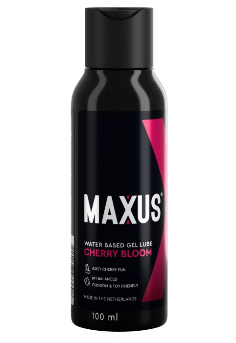 Лубрикант на водной основе MAXUS Cherry Bloom - 100 мл. - Maxus - купить с доставкой в Ангарске