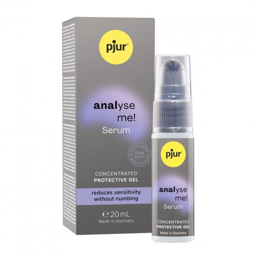 Расслабляющая анальная сыворотка pjur Analyse Me Serum - 20 мл. - Pjur - купить с доставкой в Ангарске