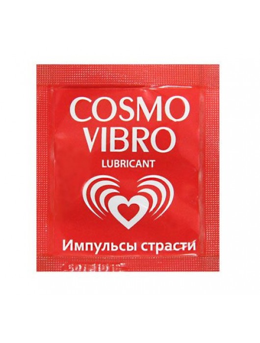 Пробник женского стимулирующего лубриканта на силиконовой основе Cosmo Vibro - 3 гр. - Биоритм - купить с доставкой в Ангарске