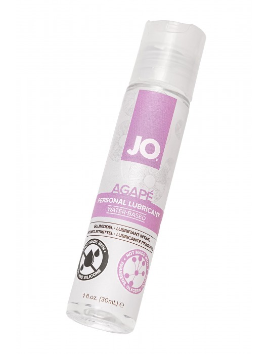 Лубрикант на водной основе для женщин JO AGAPE ORIGINAL - 30 мл. - System JO - купить с доставкой в Ангарске