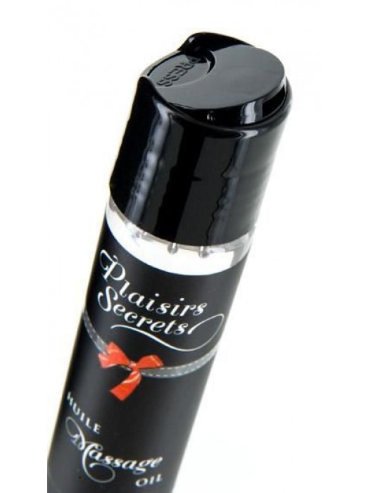 Массажное масло с ароматом кокоса Huile de Massage Gourmande Coco - 59 мл. - Plaisir Secret - купить с доставкой в Ангарске
