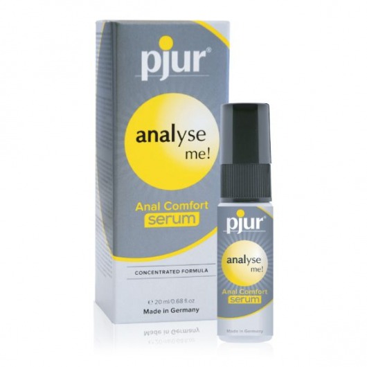 Анальный спрей pjur ANALYSE ME Serum - 20 мл. - Pjur - купить с доставкой в Ангарске