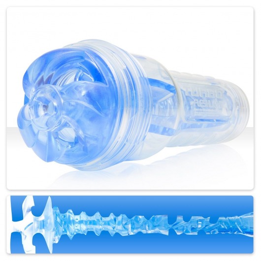 Мастурбатор Fleshlight Turbo - Trust Blue Ice - Fleshlight - в Ангарске купить с доставкой