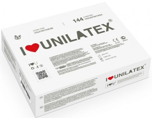 Ультратонкие презервативы Unilatex Ultra Thin - 144 шт. - Unilatex - купить с доставкой в Ангарске