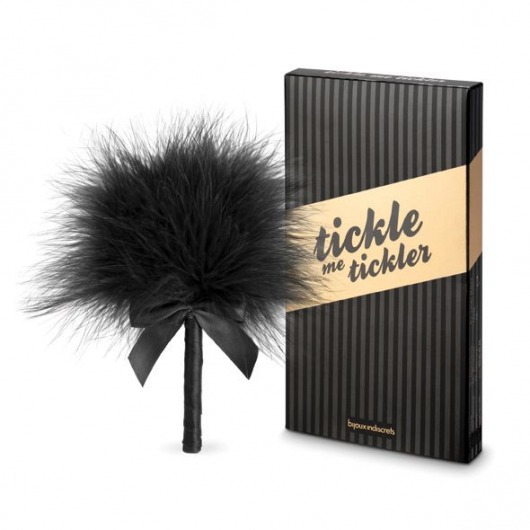 Пуховка для эротических игр Tickle Me Tickler - Bijoux Indiscrets - купить с доставкой в Ангарске