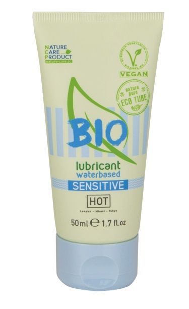 Органический лубрикант для чувствительной кожи Bio Sensitive - 50 мл. - HOT - купить с доставкой в Ангарске