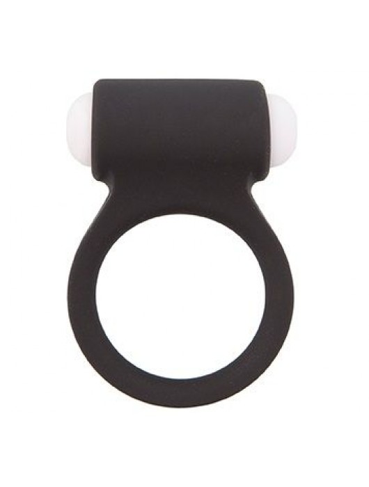 Чёрное эрекционное виброкольцо LIT-UP SILICONE STIMU RING 3 BLACK - Dream Toys - в Ангарске купить с доставкой