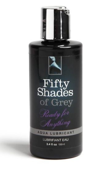 Лубрикант на водной основе Ready for Anything Aqua Lubricant - 100 мл. - Fifty Shades of Grey - купить с доставкой в Ангарске