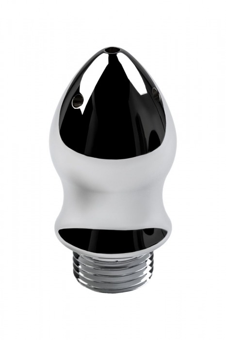 Металлический анальный душ с тремя насадками - ToyFa - купить с доставкой в Ангарске