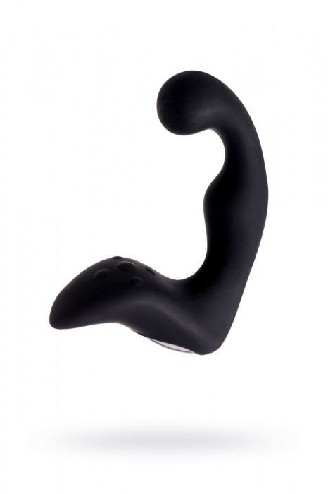 Чёрный изогнутый вибростимулятор простаты Erotist - Erotist Adult Toys - в Ангарске купить с доставкой