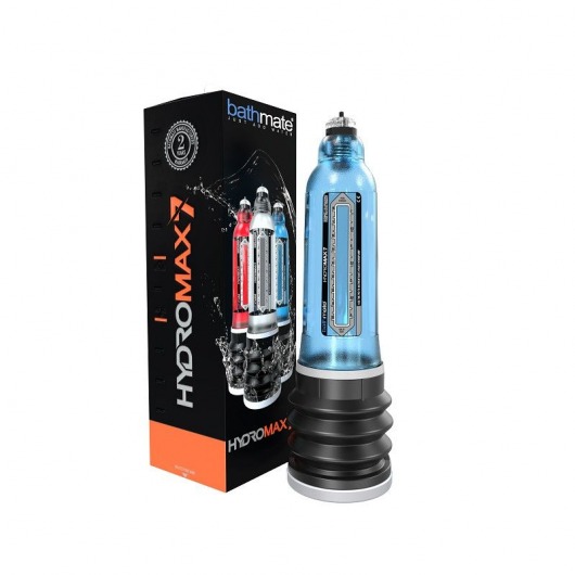 Синяя гидропомпа HydroMAX7 - Bathmate - в Ангарске купить с доставкой