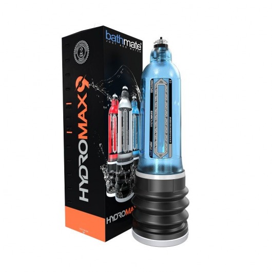 Синяя гидропомпа HydroMAX9 - Bathmate - в Ангарске купить с доставкой
