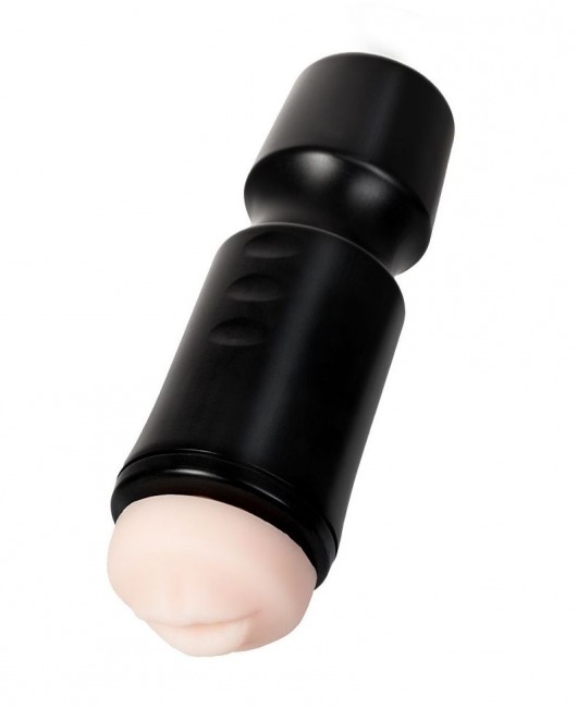 Мастурбатор-ротик A-Toys в черной колбе - A-toys - в Ангарске купить с доставкой