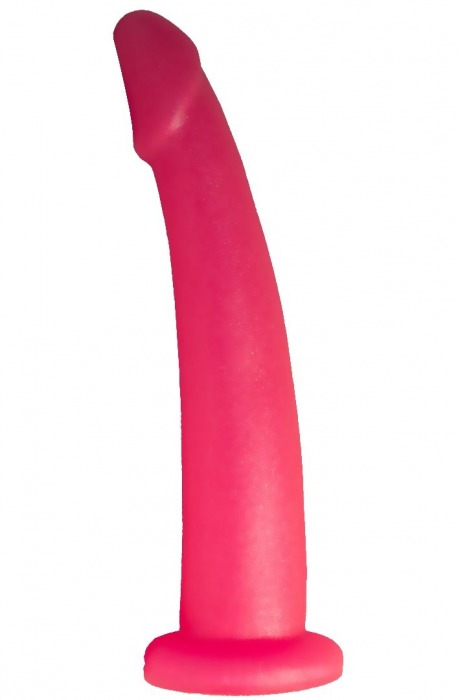 Розовый стимулятор простаты из геля - 18 см. - LOVETOY (А-Полимер) - в Ангарске купить с доставкой