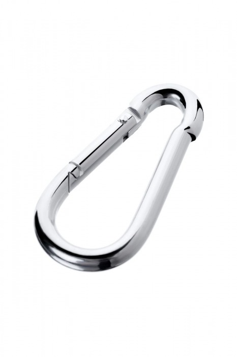 Серебристый карабин TOYFA Metal - ToyFa - купить с доставкой в Ангарске